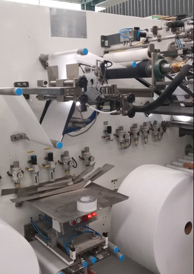 500PPM Pulp SAP Baby Diaper Machinery With Mitsubishi System