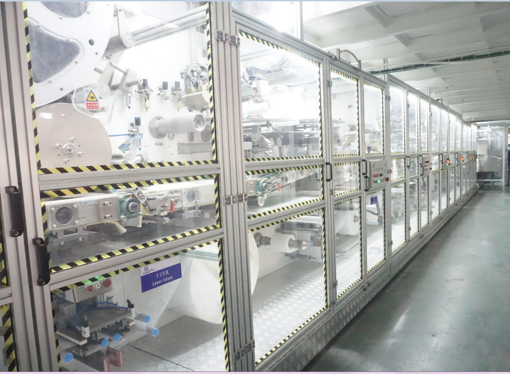 Mitsubishi System Remote Control 300kw Baby Diaper Machinery